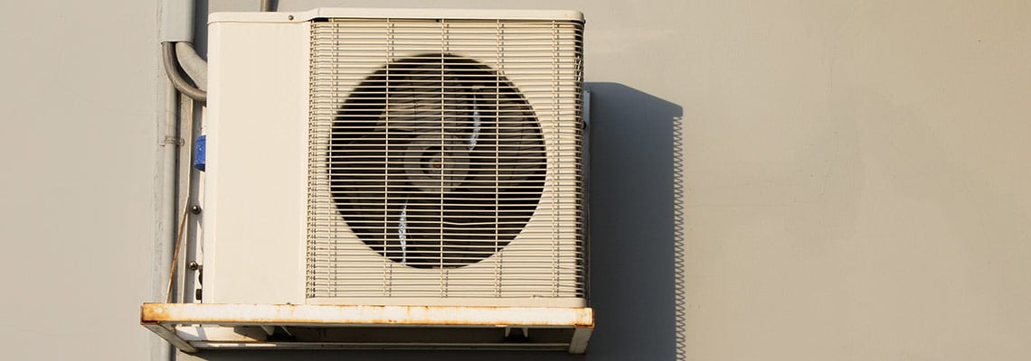 dirty a/c unit